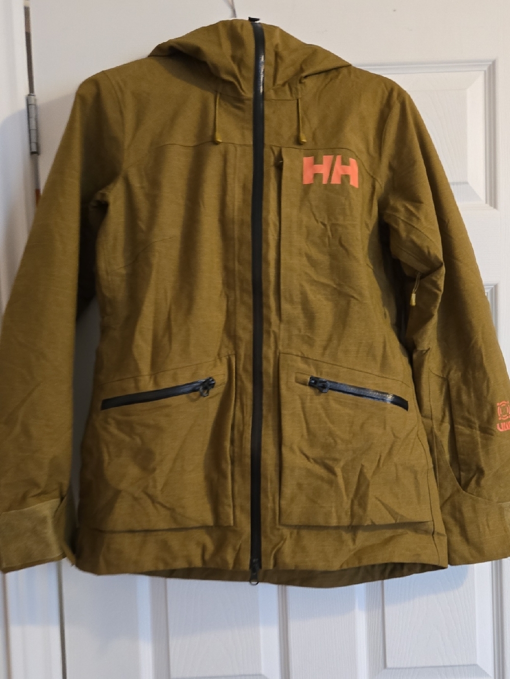 Helly Hansen Olive Green Ski Jacket